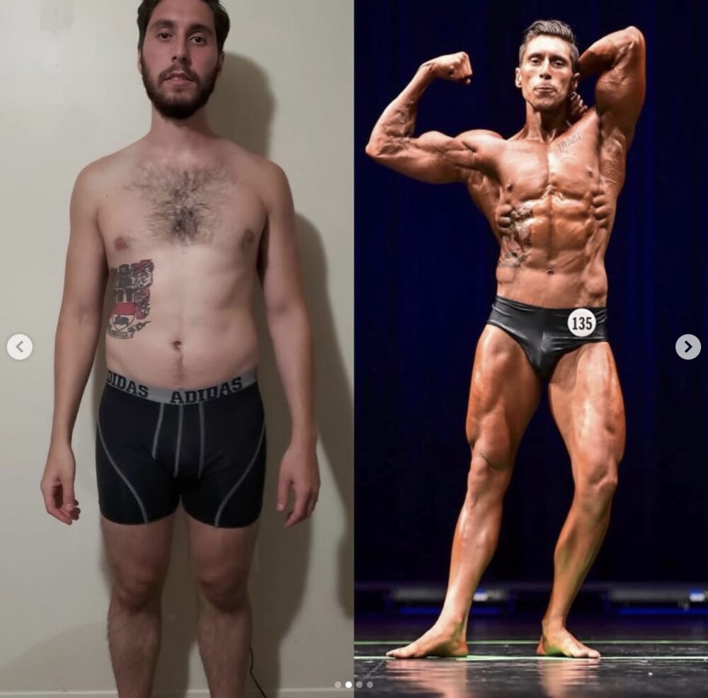 Real DeMelo Fitness member before and after transformation